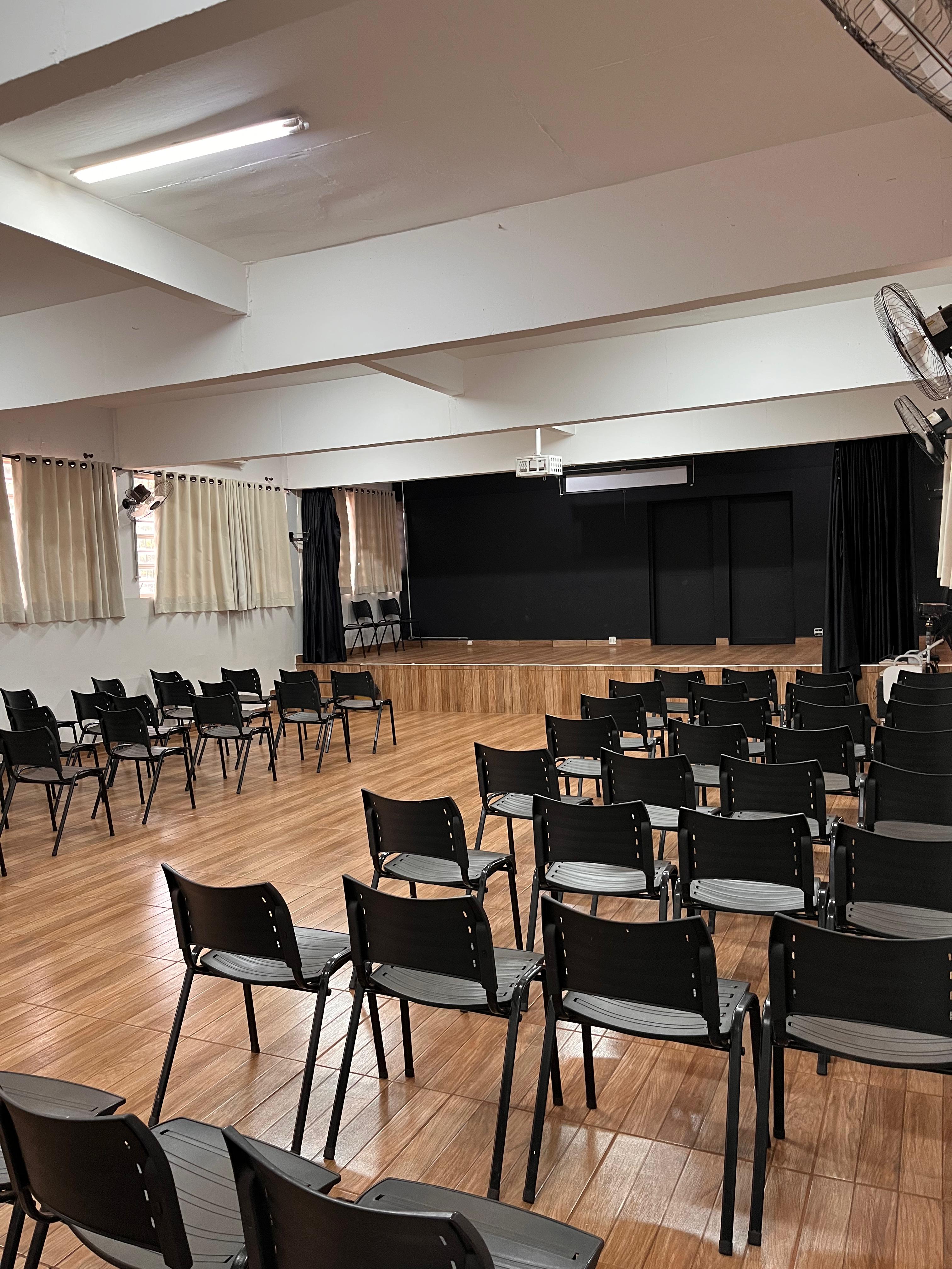 Auditório da escola